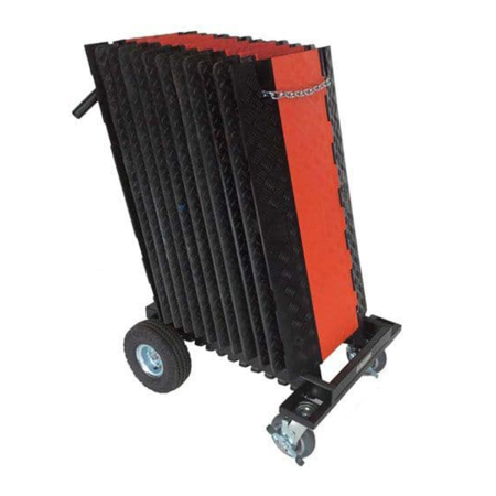 Backstage Equipment Cable X-Over Cart E-13