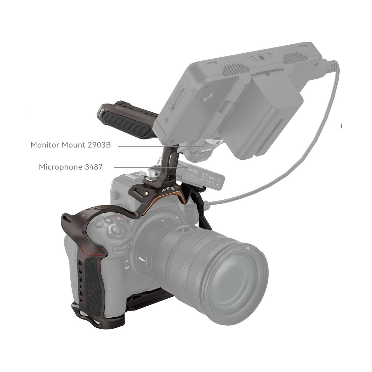 SmallRig Cage Kit Night Eagle For Nikon Z 8 4317-3