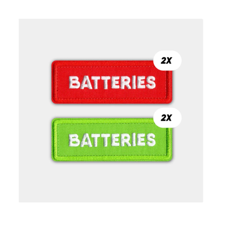 CRDBAG Battery Single Patches