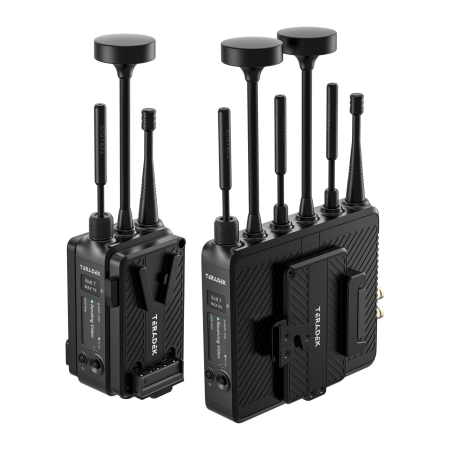Bolt 7 MAX 12G-SDI/HDMI Wireless TX/RX Deluxe Set - 2x V-Mount Battery Cradles